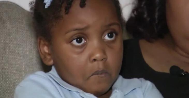 Une vidéo choc montrant une petite fille de 6 ans se faire arrêter par